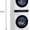 41-2wuC5OqL._AC_SL1000_-1 LG WashTower electric dryer and washer review featuring AI technology and ultra-large capacity