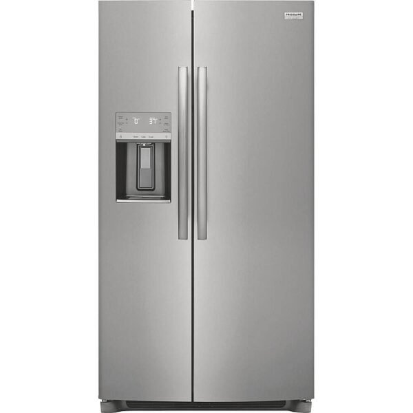 419ITtgcA8L._SL1000_-1 Frigidaire 25.6 Cu. Ft. Side by Side Refrigerator Review Smudge-Proof Stainless Steel