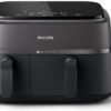 Philips Dual Basket Air Fryer Review 2024 Versatile 9L Rapid Air Technology