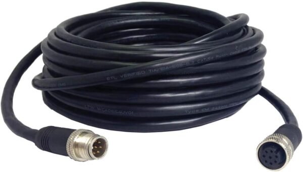 51EIleeVfpL._AC_SL1200_ Review of Humminbird 30ft Ethernet Extension Cable for Fish Finders