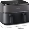 Philips Dual Basket Air Fryer Review 2024 Versatile 9L Rapid Air Technology