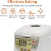 51ijP2ikrvL._AC_SL1080_ Zojirushi BB-HAC10 Mini Breadmaker review compact design and gluten-free baking options