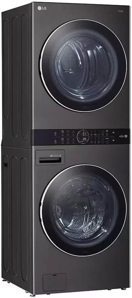 LG WashTower WKGX201HBA review exploring smart laundry innovation with AI fabric care features