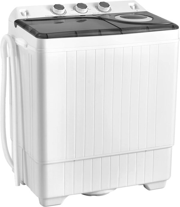 611Gp5KxScL._AC_SL1500_-1 Portable Washing Machine Review COSTWAY Twin Tub 26lbs Capacity Laundry Washer
