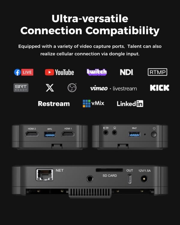 OBSBOT Talent video switcher review ultimate live streaming tool with versatile editing options