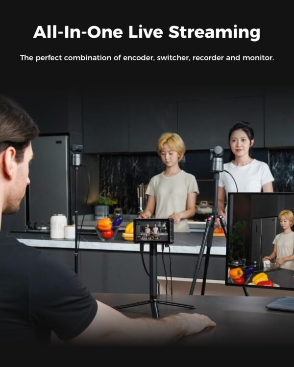 OBSBOT Talent video switcher review ultimate live streaming tool with versatile editing options