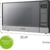 61U9fis5gtL._AC_SL1500_ Panasonic NN-SN686S Countertop Microwave Oven Review with Inverter Technology and Genius Sensor