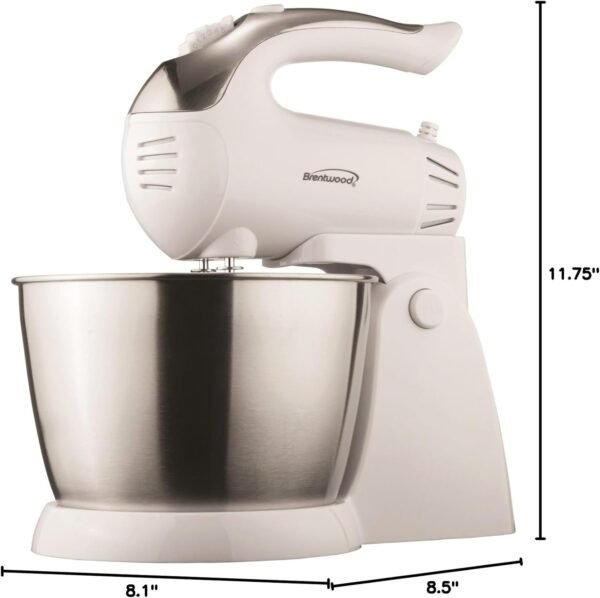 61V0knd7nLL._AC_SL1500_ Brentwood Stand Mixer SM-1152 Review 5-Speed Turbo Features and Performance