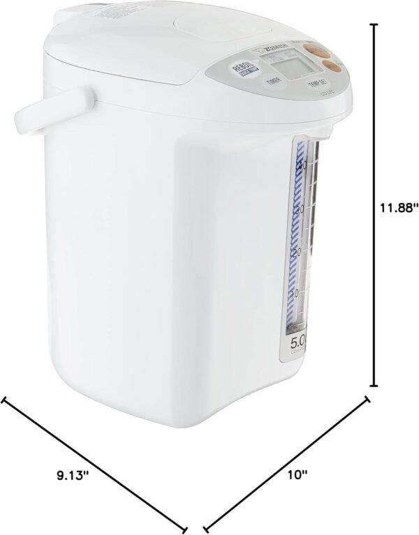 61aQRZNGp6L._AC_SL1500_ Zojirushi Micom Water Boiler and Warmer CD-LFC50 review for tea lovers