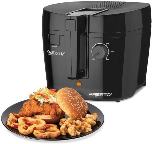 61caBNIsM0L._AC_SL1200_ Presto CoolDaddy Deep Fryer review for crispy, easy homemade fried food!