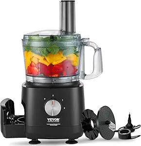 VEVOR Food Processor Review 2023 Efficient 9-Cup Vegetable Chopper with 10 Blades