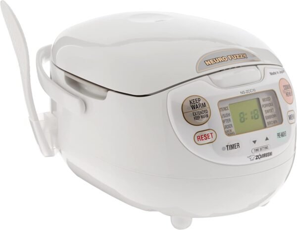 61x9NkiKkUS._AC_SL1500_ Zojirushi NS-ZCC10 Neuro Fuzzy Rice Cooker review Perfect for Fluffy Rice Every Time