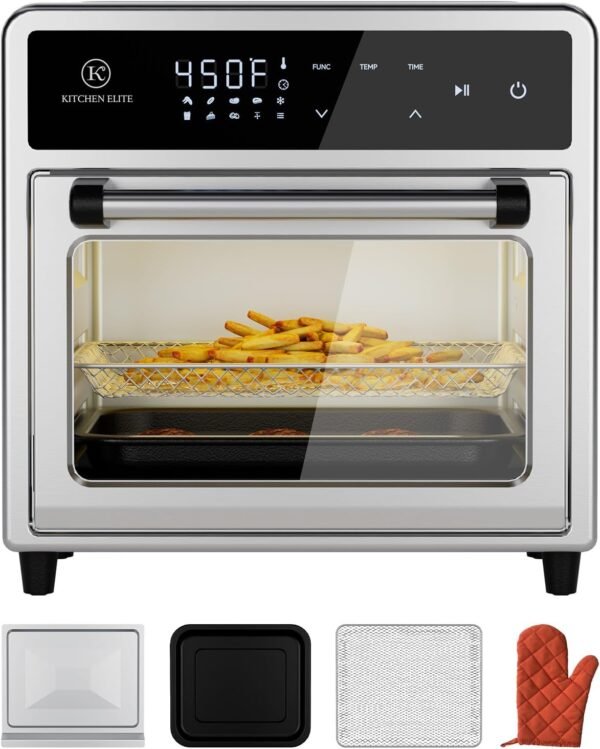 Comprehensive review of Kitchen Elite air fryer toaster oven combo 12.6QT