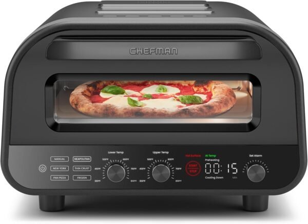 716PfbUvj-L._AC_SL1500_ Review of Chefman Indoor Pizza Oven for Perfect Homemade Pizzas in Minutes