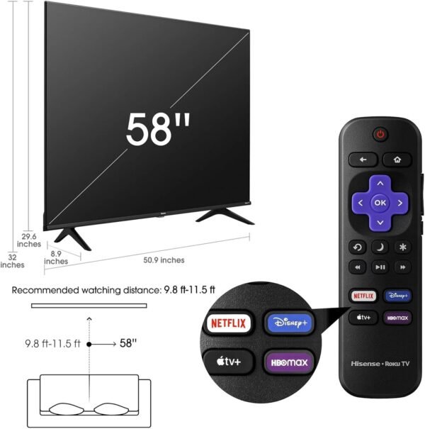 Hisense 58R6E3 4K Roku Smart TV review with HDR10 and Alexa compatibility