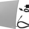 Mohu Curve Indoor TV Antenna review 60-mile range with Jolt amplifier