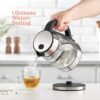 Peach Street Electric Kettle Review Fast-Boil Glass Design for Coffee and Tea