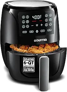 71IQE5Y-GrL.__AC_SX300_SY300_QL70_FMwebp_ Gourmia Air Fryer 6QT Digital Review Best Healthy Cooking Appliance with Touchscreen