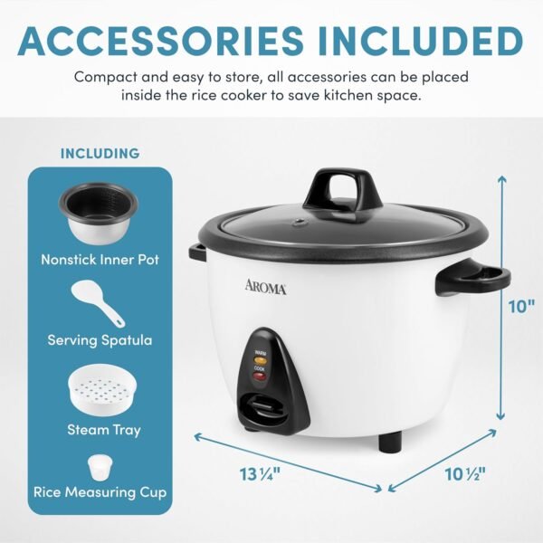 71ImYT1IHQL._AC_SL1500_ Review of the Aroma ARC-360-NGP Rice Cooker and Steamer for Perfect Meals