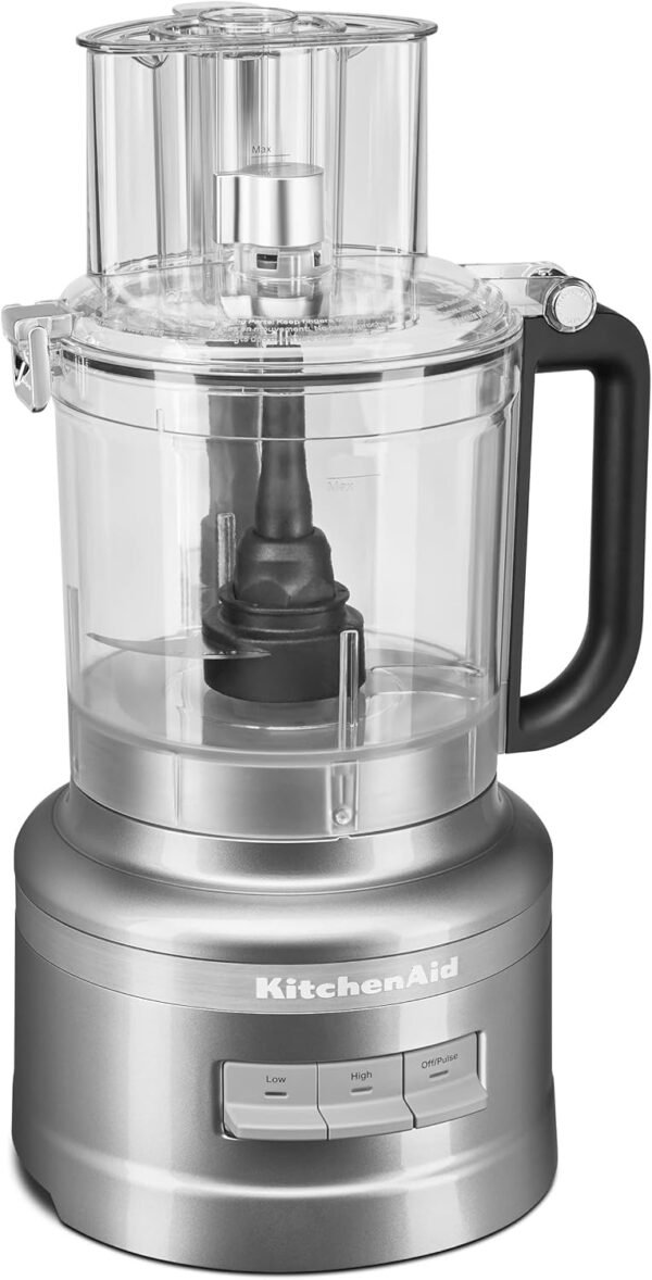 KitchenAid 13 Cup Food Processor review tackling slicing, shredding, and chopping efficiency