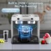 71KAyq56n4L._AC_SL1500_ Homtone 2 Flavor Ice Cream Maker Review Dual-Bowl Compressor Machine with 3 Modes