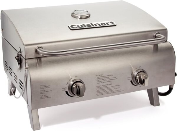 71N6LQKpw2L._AC_SL1500_ Portable Gas Grill Review Cuisinart CGG-306 Dual Burner for Tailgates and Camping