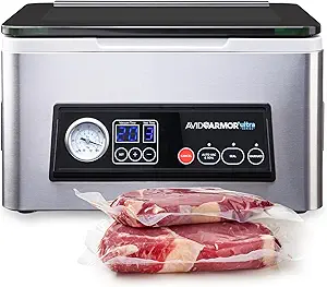 Avid Armor USV20 Chamber Vacuum Sealer Review Compact Machine for Wet Foods and Meat