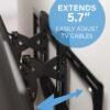 71Un2tvXaKL._AC_SL1500_ Review of SANUS Tilting TV Wall Mount VLT6-B1 for Large Screens