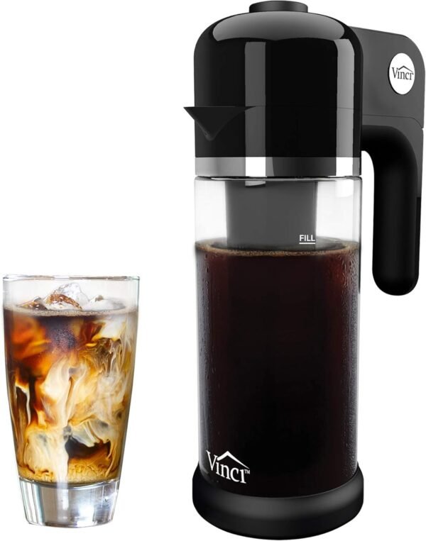 71aRIlq8ZWL._AC_SL1500_ Review of VINCI Express Cold Brew Coffee Maker Fast Brewing and Easy Cleaning