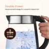 Peach Street Electric Kettle Review Fast-Boil Glass Design for Coffee and Tea