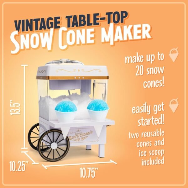 71fCBr2JCzL._SL1500_ Nostalgia Snow Cone Shaved Ice Machine review Retro Slushie Maker for Icy Treats