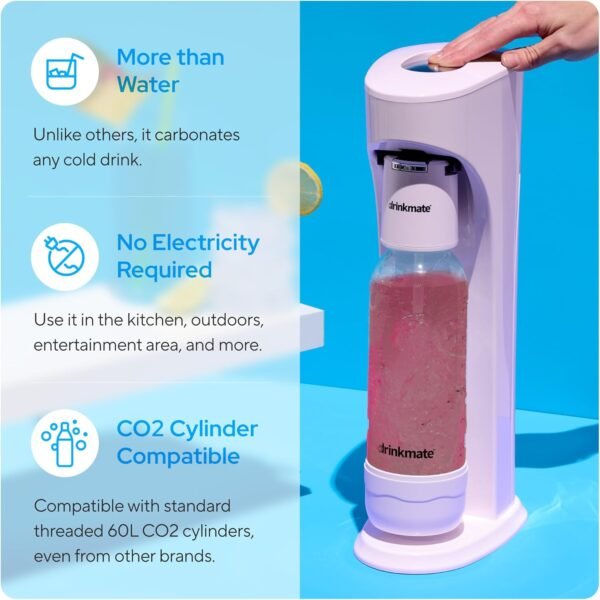 71iG8hTW6jL._AC_SL1500_ Comprehensive review of Drinkmate OmniFizz soda maker Party Pack features and performance