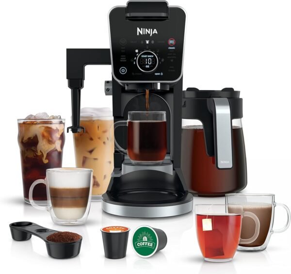 71lyIc5Do5L._AC_SL1500_ Ninja DualBrew Pro Coffee Maker Review Best Machine for Grounds and K-Cup Pods