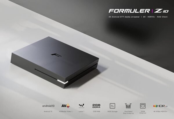 Formuler Z10 Streaming Media Player Review with Dual Band 5G and 4K Features