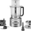 KitchenAid 13 Cup Food Processor review tackling slicing, shredding, and chopping efficiency