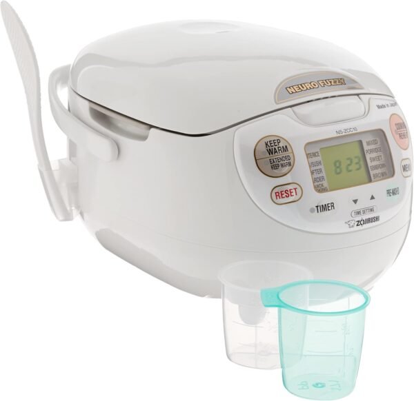 71pLeprgceS._AC_SL1500_ Zojirushi NS-ZCC10 Neuro Fuzzy Rice Cooker review Perfect for Fluffy Rice Every Time