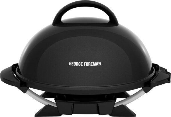 George Foreman Indoor Outdoor Electric Grill Review Perfect for Apartments and Patios