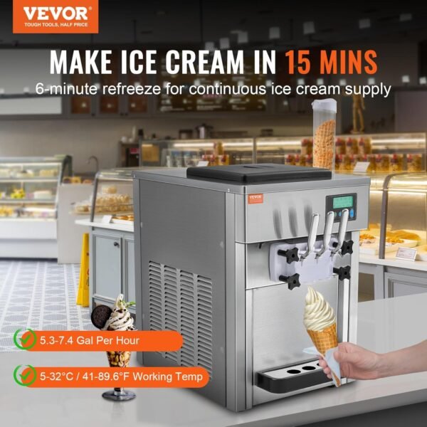 71rx4LNu4RL._AC_SL1500_ VEVOR Commercial Ice Cream Machine review 2024 Best for Soft Serve Lovers