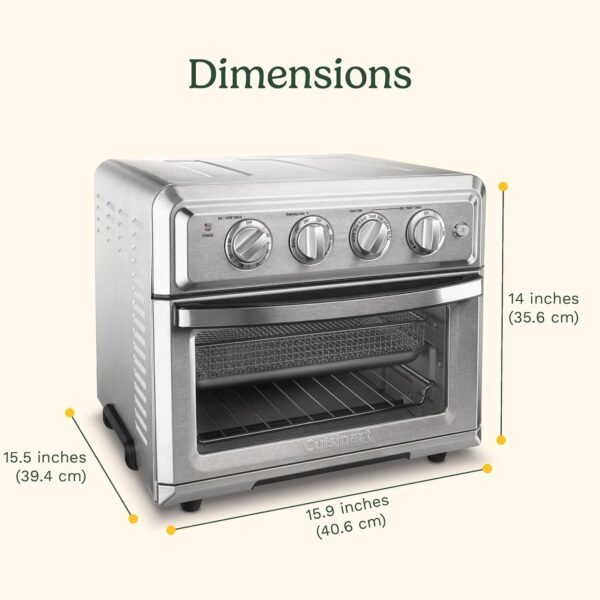 71s1bT-JxmL._AC_SL1500_ Cuisinart TOA-60 Air Fryer and Toaster Oven Review for Home Cooks