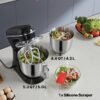 VEVOR Stand Mixer review 5.3QT Black with Stainless Steel Bowls