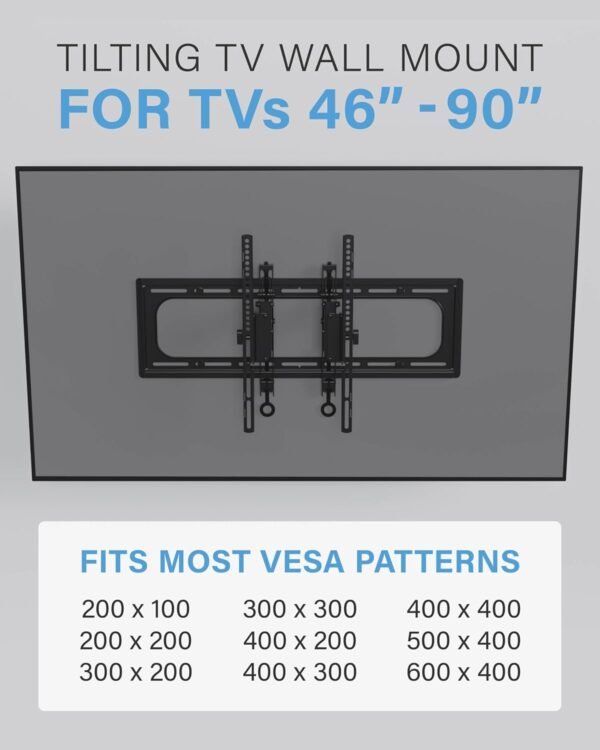 71vCPTHWxWL._AC_SL1500_ Review of SANUS Tilting TV Wall Mount VLT6-B1 for Large Screens