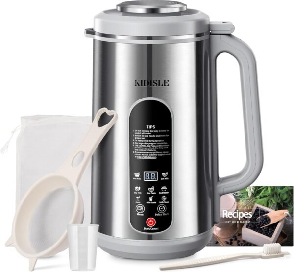 811B2ncRM3L._AC_SL1500_ Comprehensive Review of KIDISLE Nut Milk Maker XD-DJ01 for Plant-Based Beverages