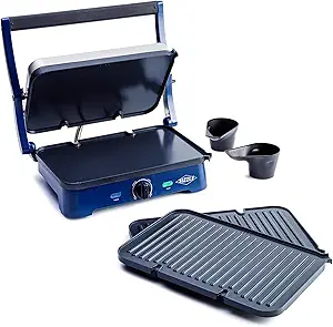 Blue Diamond Sizzle Griddle review versatile electric griddle with grill and waffle plates