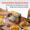81Es8ozFSAL._AC_SL1500_ Elite Gourmet Deep Fryer EDF1116 Review Compact and Powerful Frying for Your Kitchen