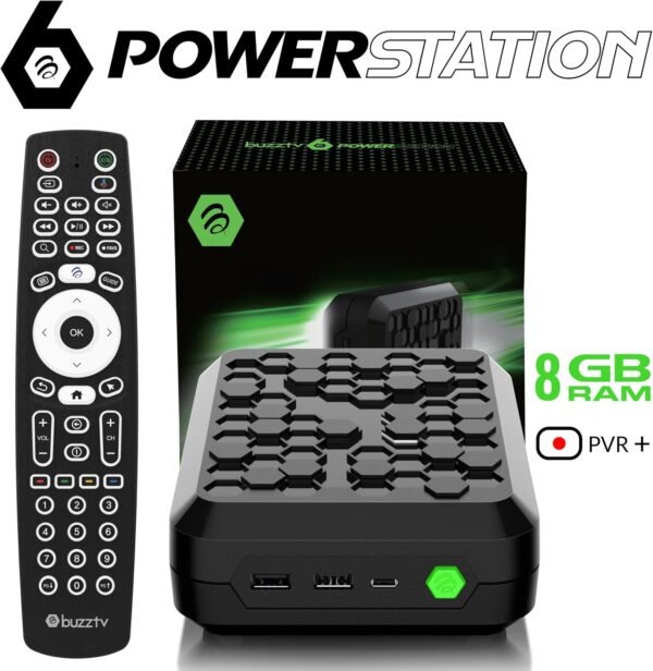 81KydCF-IaL._AC_SL1500_ BuzzTV P6 PowerStation 8K Media Device review with Android 13 and smart remote