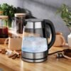 Peach Street Electric Kettle Review Fast-Boil Glass Design for Coffee and Tea
