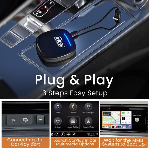 81YXomLtC5L._AC_SL1500_ MMB MAX 5.0 CarPlay Box 2024 review Android 13 streaming media player