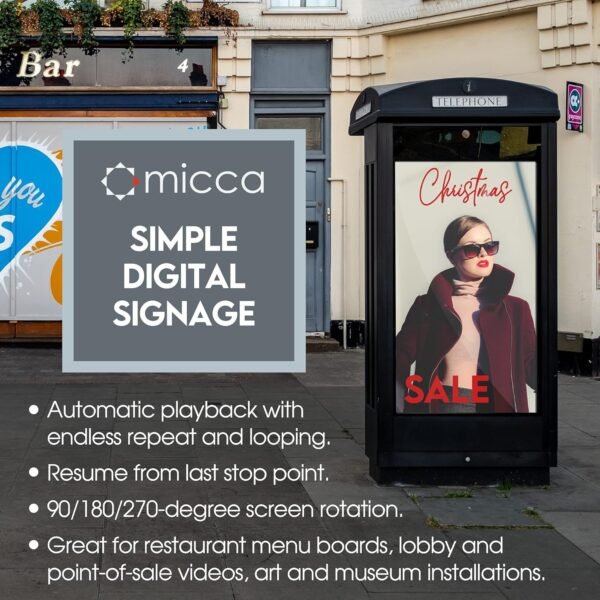 81h3rpANrNL._AC_SL1500_ Micca Speck 4K Digital Media Player review for seamless video and music playback