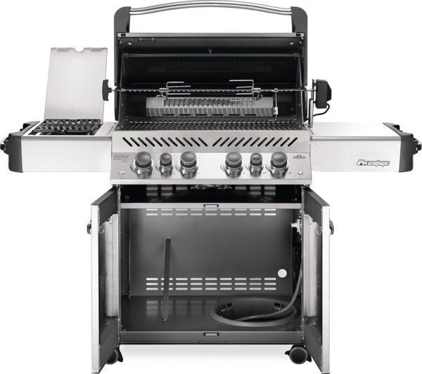 81j74fyRQ6L._AC_SL1500_ Napoleon Prestige 500 RSIB Natural Gas Grill review stainless steel performance tested