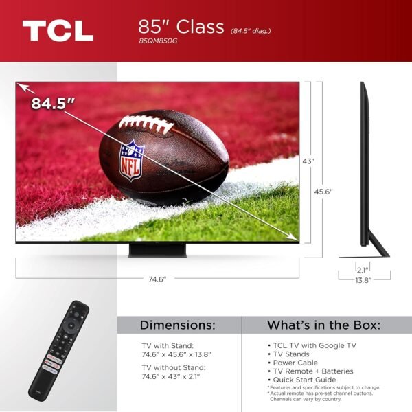 81miTDirIzL._AC_SL1500_ TCL 85-Inch QM8 QLED 4K Smart Mini LED TV review for gamers and movie lovers